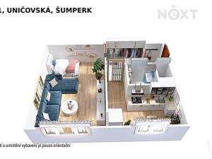 Prodej bytu 1+1, Šumperk, Uničovská, 36 m2