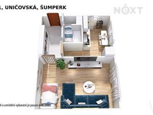 Prodej bytu 1+1, Šumperk, Uničovská, 36 m2