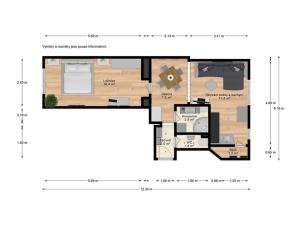 Prodej bytu 2+kk, Plzeň, Korandova, 51 m2