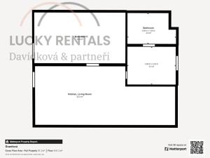 Pronájem bytu 2+kk, Praha - Hloubětín, Granitova, 52 m2