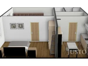 Prodej bytu 2+1, Písek, Budějovická, 53 m2
