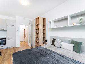 Pronájem bytu 1+kk, Praha - Vysočany, Odkolkova, 36 m2