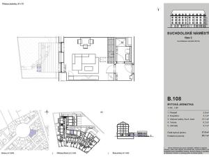 Prodej bytu 1+kk, Praha - Suchdol, Suchdolské náměstí, 28 m2