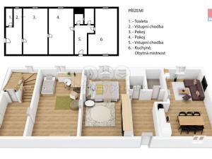 Prodej chalupy, Dolní Radechová, 180 m2