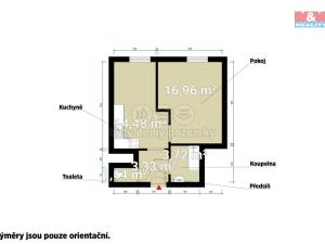 Prodej bytu 2+kk, Plzeň - Lobzy, Masarykova, 41 m2