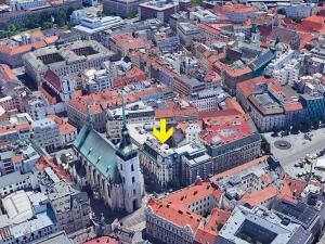 Pronájem bytu 3+kk, Brno, Jakubské náměstí, 80 m2