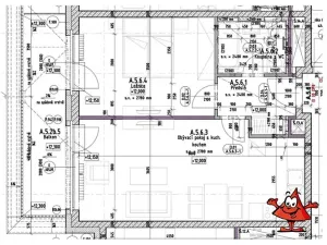 Pronájem bytu 2+kk, Praha - Modřany, Mezi vodami, 58 m2