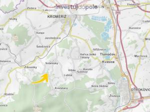 Prodej pole, Soběsuky - Milovice, 3446 m2