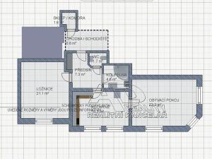 Pronájem bytu 2+1, České Budějovice, Jírovcova, 74 m2