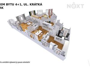 Pronájem bytu 4+1, Šumperk, Krátká, 190 m2