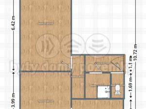 Pronájem bytu 2+1, Hradec Králové - Slezské Předměstí, třída SNP, 56 m2