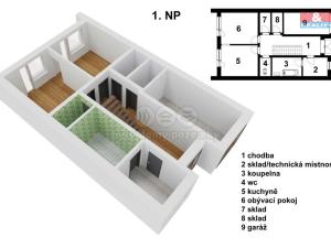 Prodej rodinného domu, Jindřichův Hradec - Jindřichův Hradec II, sídliště Pod Kasárny, 200 m2