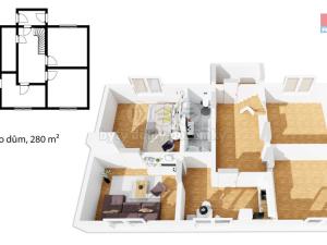 Prodej rodinného domu, Smidary, Hradčany, 280 m2