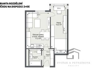 Prodej bytu 1+kk, Praha - Chodov, Mikulova, 40 m2
