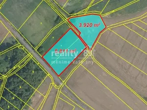 Prodej pole, Kostelec nad Labem, 12885 m2