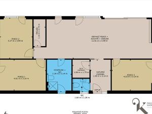 Prodej rodinného domu, Horní Planá, Jenišov, 107 m2