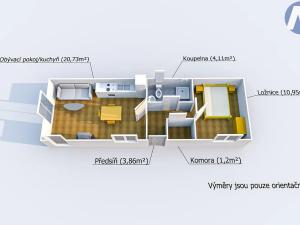 Prodej rodinného domu, Záboří, 52 m2