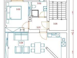 Pronájem bytu 2+kk, Praha - Liboc, Přední, 76 m2