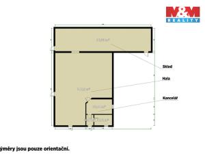 Prodej skladu, Lhůta, 1220 m2