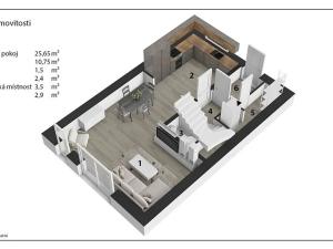 Prodej rodinného domu, Řečany nad Labem, K. H. Máchy, 92 m2