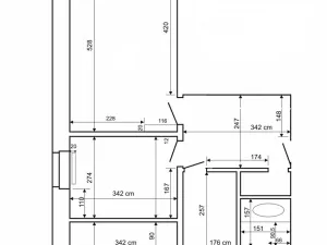 Pronájem bytu 3+1, Liberec, Purkyňova, 64 m2