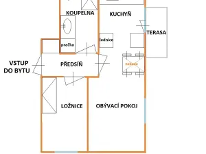 Pronájem bytu 2+kk, Brno, Kounicova, 55 m2