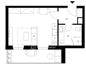 Pronájem bytu 1+kk, Kutná Hora, Hloušecká, 29 m2