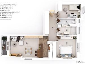 Prodej bytu 3+kk, Zastávka, Lípová, 79 m2