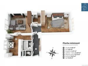 Prodej bytu 2+1, Praha - Michle, Hodonínská, 55 m2