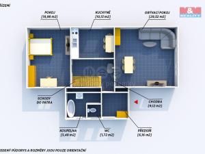 Prodej rodinného domu, Mileč - Maňovice, 121 m2