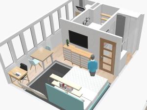 Pronájem bytu 1+kk, Náchod, Pražská, 28 m2