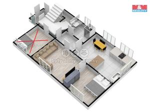 Pronájem bytu 2+1, Kladno - Kročehlavy, Dr. Steinera, 95 m2