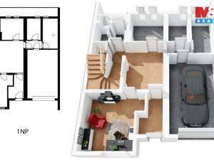 Prodej rodinného domu, Býkev, 120 m2