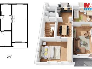 Prodej rodinného domu, Býkev, 120 m2