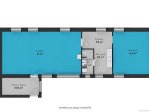 Pronájem komerční, Praha - Žižkov, Sudoměřská, 90 m2