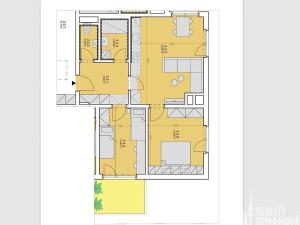Pronájem bytu 3+kk, Praha - Vinohrady, Korunní, 63 m2