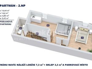 Prodej bytu 4+kk, Vrchlabí, Horská, 90 m2