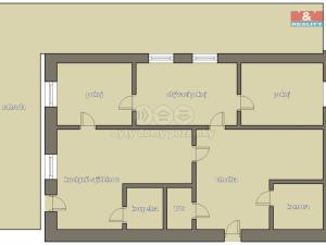 Prodej bytu 3+1, Humpolec, Mírová, 63 m2