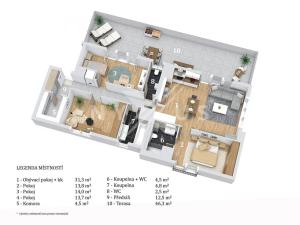 Prodej bytu 4+kk, Praha - Horní Měcholupy, Mantovská, 102 m2