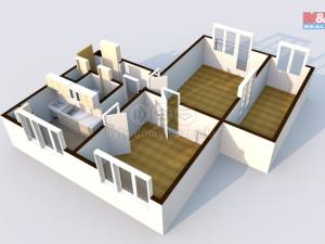 Prodej bytu 3+1, Děčín - Děčín II-Nové Město, Kamenická, 60 m2