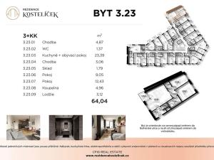 Prodej bytu 3+kk, Pardubice, Štrossova, 64 m2