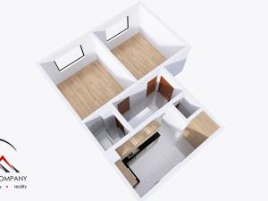Pronájem bytu 2+1, Ostrava, Železárenská, 56 m2