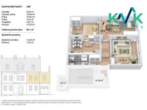 Prodej bytu 3+1, Karlovy Vary, U Trati, 80 m2