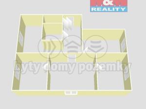 Prodej bytu 4+1, Orlová - Lutyně, Osvobození, 75 m2