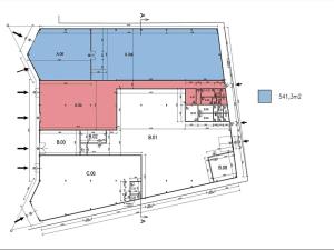Pronájem skladu, Kolín, Havlíčkova, 541 m2