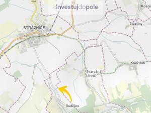 Prodej pole, Radějov, 1219 m2