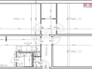 Prodej bytu 3+1, Praha - Kyje, Dvořišťská, 76 m2