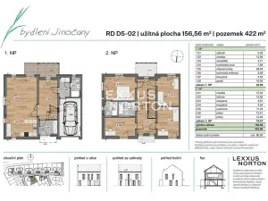 Prodej rodinného domu, Jinočany, Emy Destinové, 157 m2
