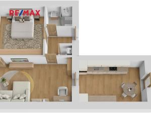 Prodej bytu 2+1, Praha - Karlín, Pernerova, 62 m2