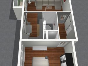 Pronájem bytu 2+1, Ostrava - Poruba, Maďarská, 54 m2